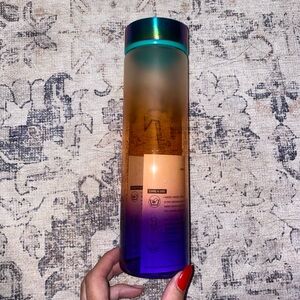 Glass Starbucks water bottle